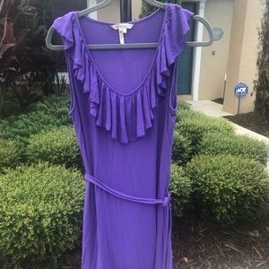 BCBG purple sun dress